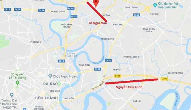 Sắp xây mới nhiều tuyến đường ở khu Đông, hàng vạn người dân Sài Gòn sẽ được hưởng lợi - Ảnh 2.